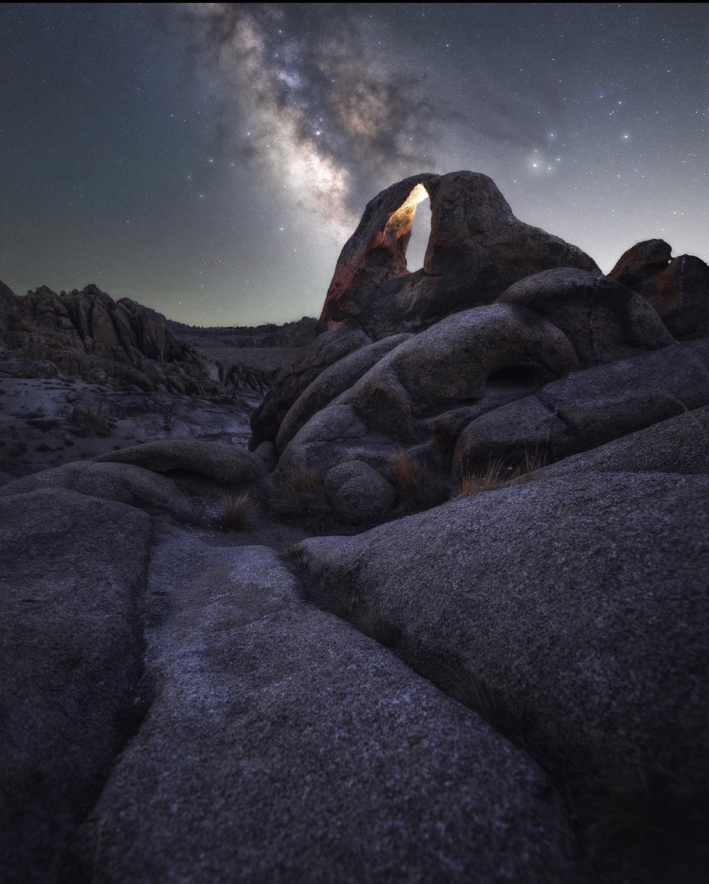 Using manual focus with live view for sharp Milky Way stars