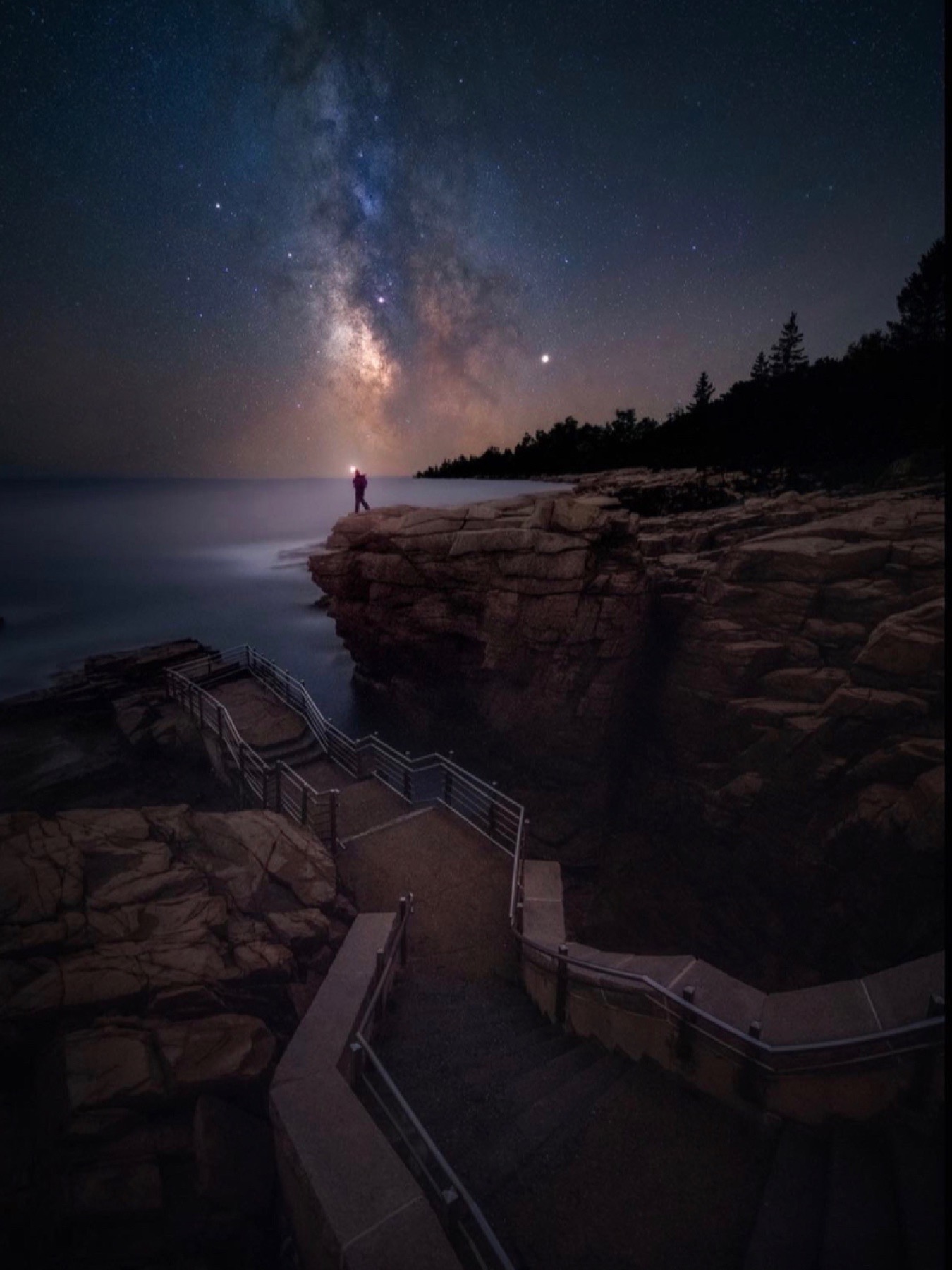 Using a remote shutter to reduce camera shake during Milky Way photography