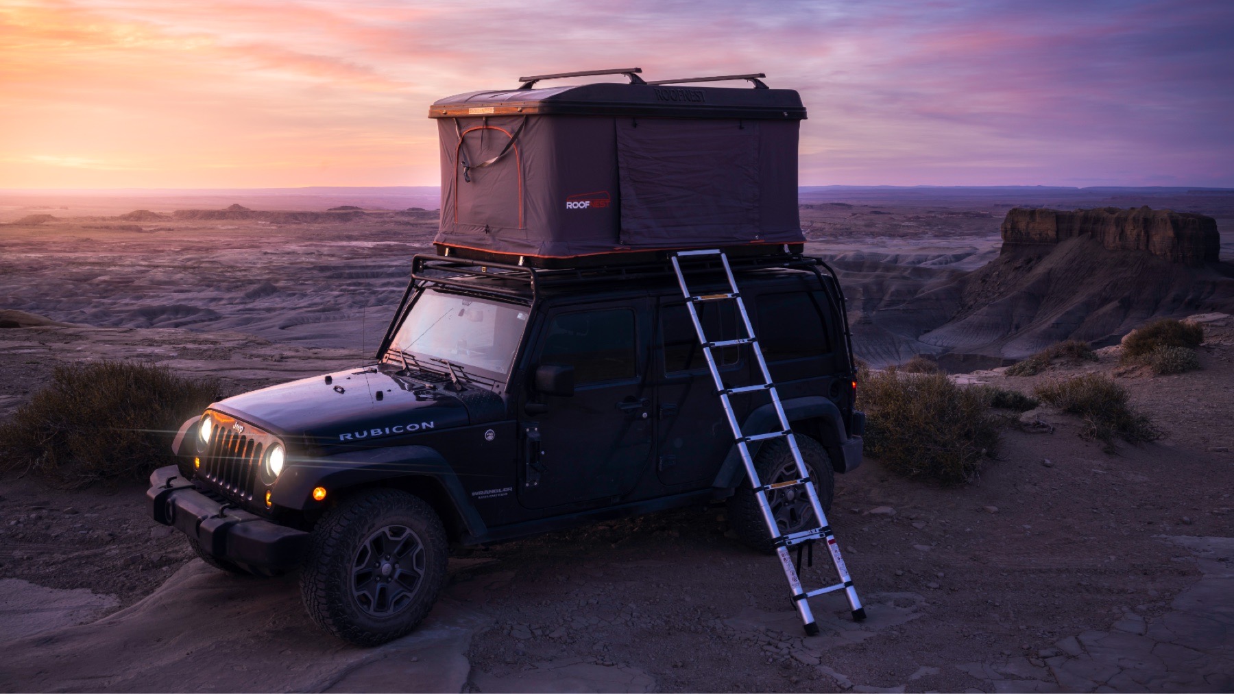 Remote desert landscape reached during an overland photography trip