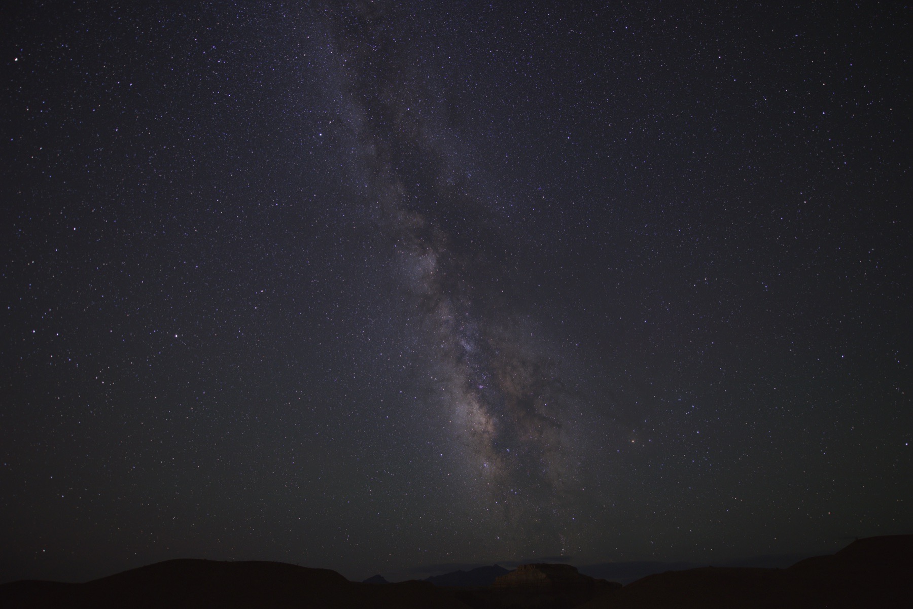 Milky Way composite made with the Max Horizon Accuracy algorithm