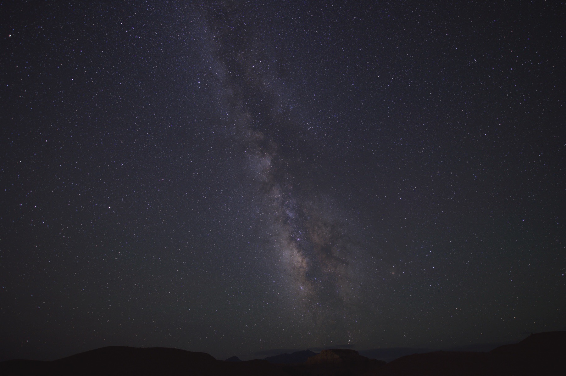 Milky Way composite made with the Mean Max Hor Accuracy algorithm