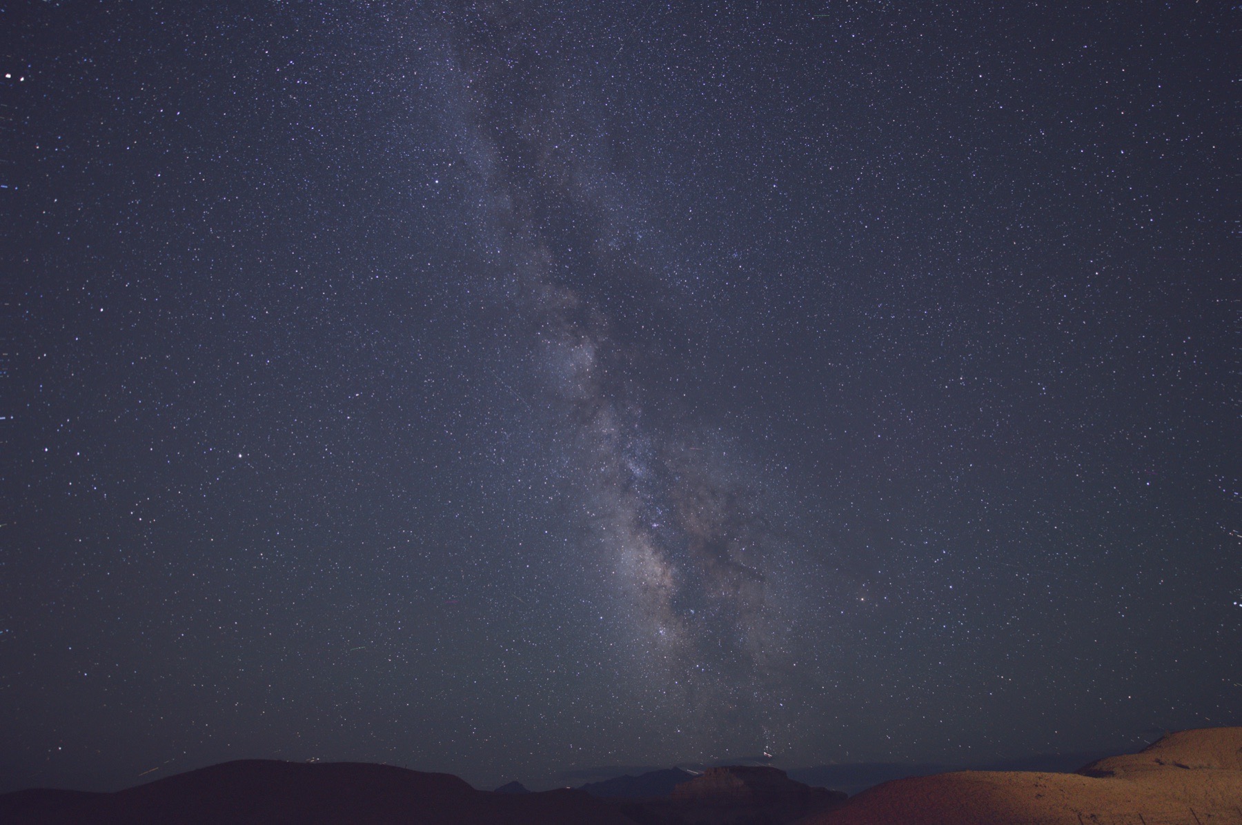 Milky Way composite made with the Max algorithm